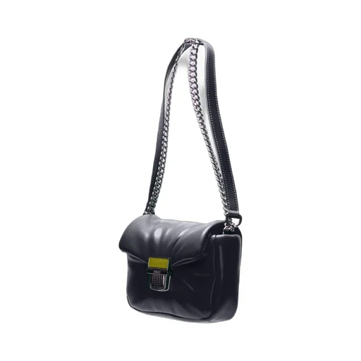 Puffer Clic Chain-Linked Padded Crossbody Bag
