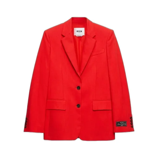 Single-Breasted Tailored Blazer