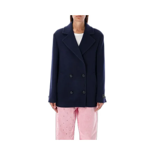 Double-Breasted Long-Sleeved Jacket