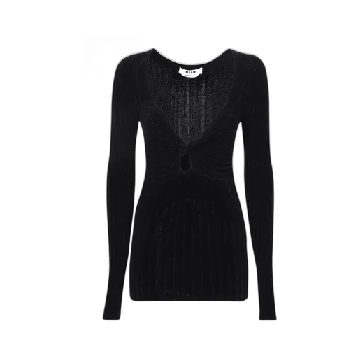 Knot Detailed Slim Fit Top