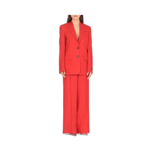 Single-Breasted Tailored Blazer