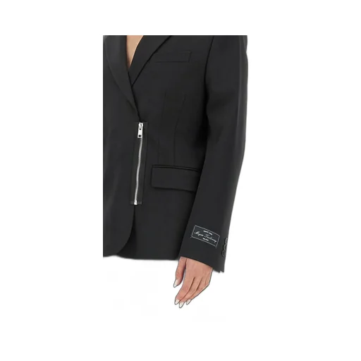 Logo Patch Zipped Blazer