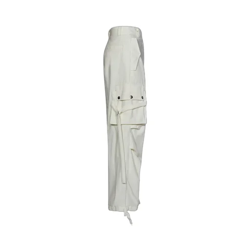 Mid Rise Cargo Trousers