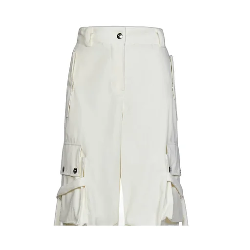 Mid Rise Cargo Trousers