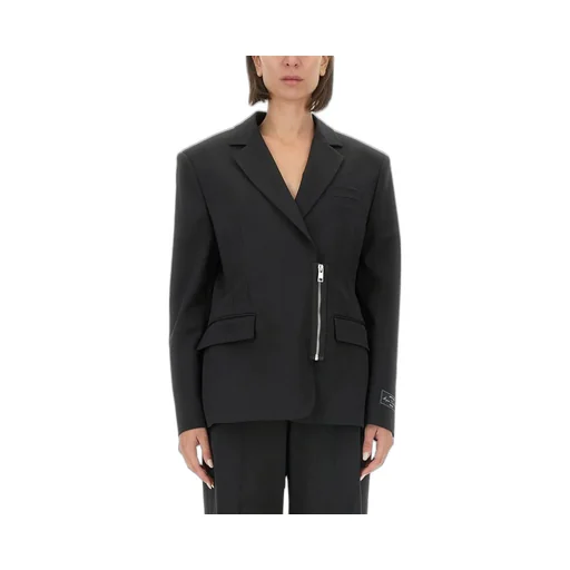 Logo Patch Zipped Blazer