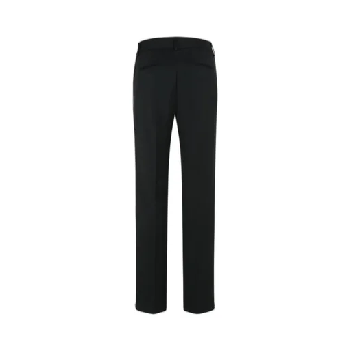 Side-Zip Mid-Rise Trousers