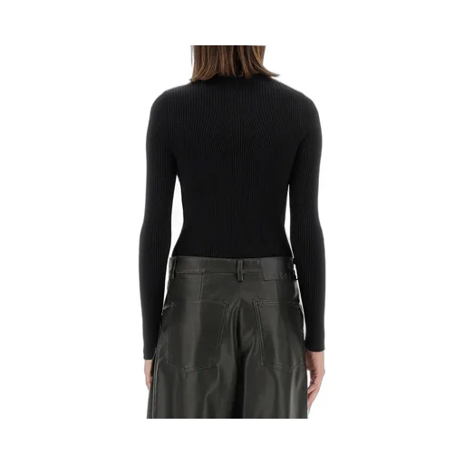Stretch Ribbed Jumper