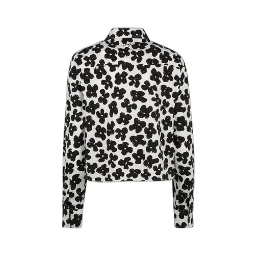 Floral-Print Button-Up Shirt