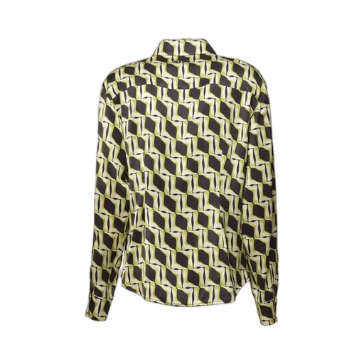 Geometric Printed Long-Sleeved Shirt