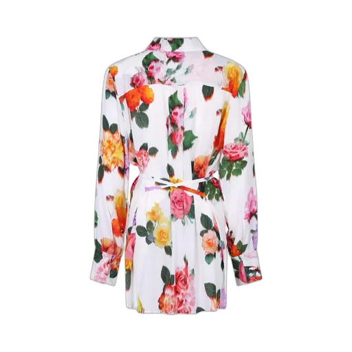 Floral Printed Classic Collar Shirt