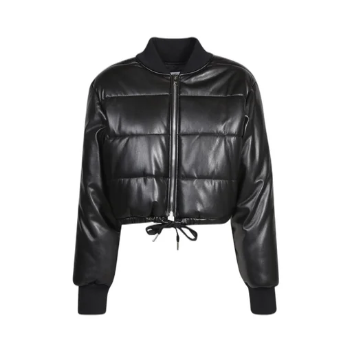 Cropped Quilted Jacket