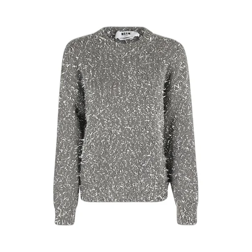 Frayed-Effect Drop Shoulder Jumper