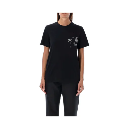 Graphic Embroidered Crewneck T-Shirt