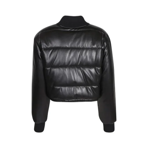 Cropped Quilted Jacket