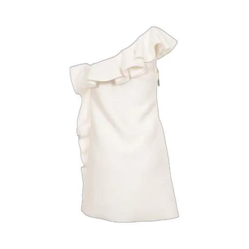 One-Shoulder Ruffled Mini Dress