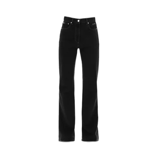 High Waist Straight Leg Jeans