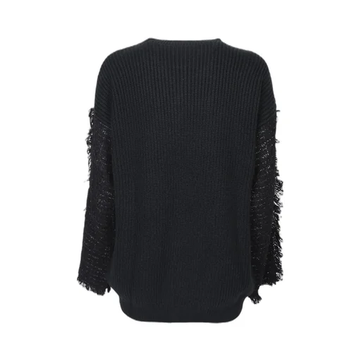 Crewneck Frayed Jumper