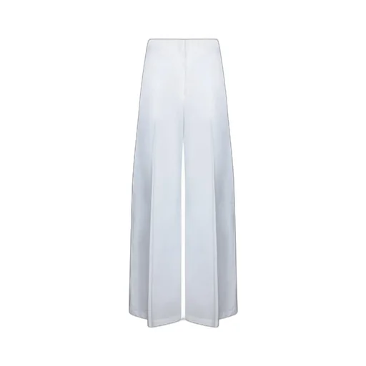 High-Waist Pleated Palazzo Pants