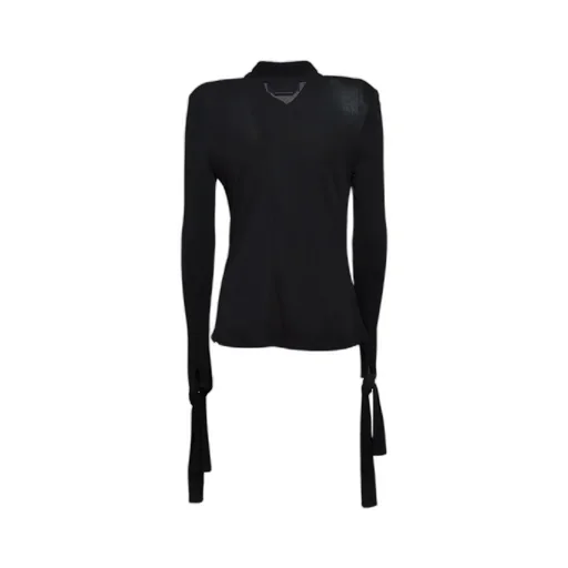 Draped Cut Out Detailed Shirt