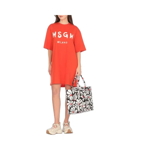 Logo Printed T-Shirt Dress