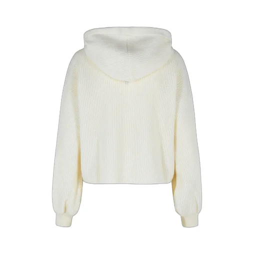 Drawstring Knitted Hoodie