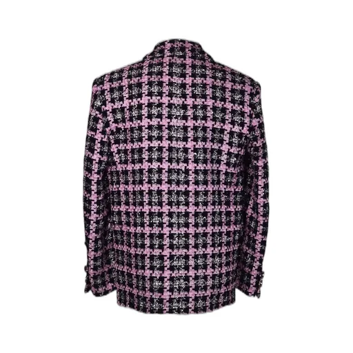 Single-Breasted Tweed Blazer