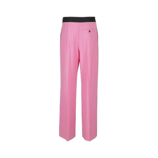 High Waist Straight-Leg Pants