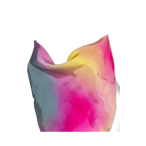 Watercolour Cowl Neck Maxi Dress