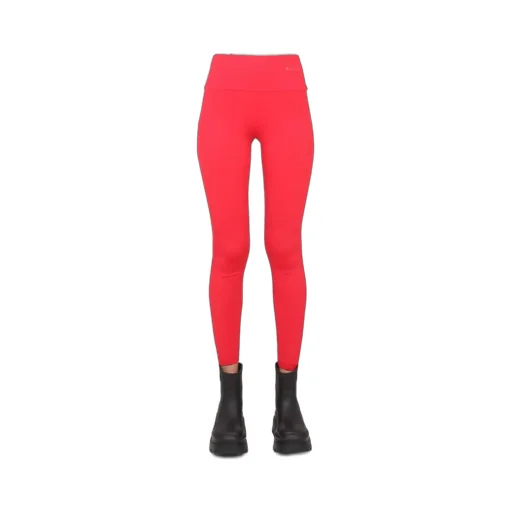 Logo Detailed High Waist Leggings