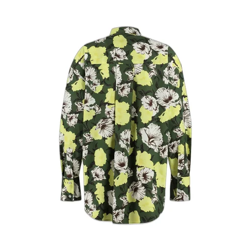 Floral Printed Buttoned Shirt