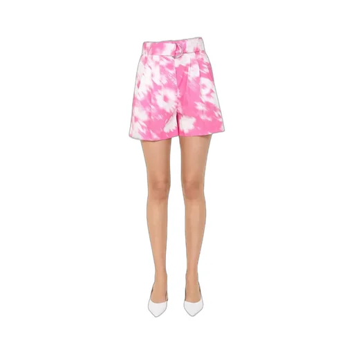 Printed Mini-Shorts
