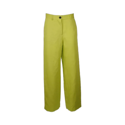 High Rise Straight-Leg Pants