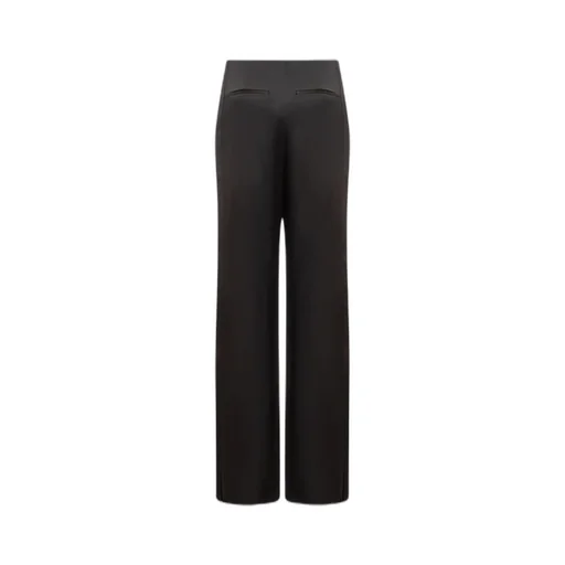 High-Waist Long Length Satin Pants