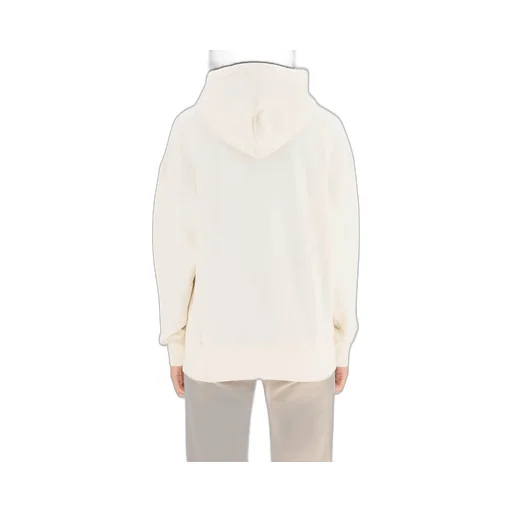 Logo Embossed Drawstring Hoodie