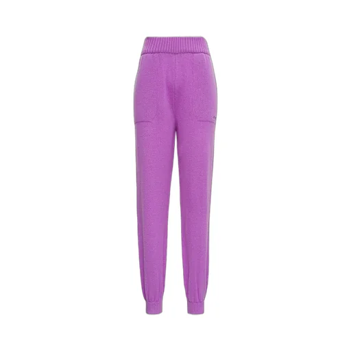 Elastic Waist Knitted Track Pants
