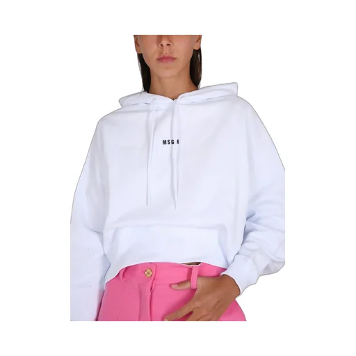 Logo Printed Drawstring Hoodie