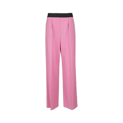 High Waist Straight-Leg Pants