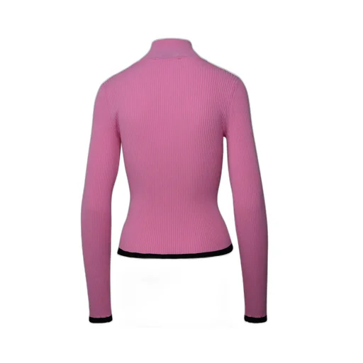 High-Neck Knitted Jumper