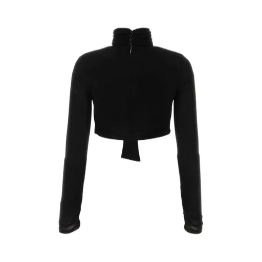 Cut Out Detailed Cropped Top