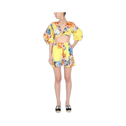 Printed Bermuda Shorts