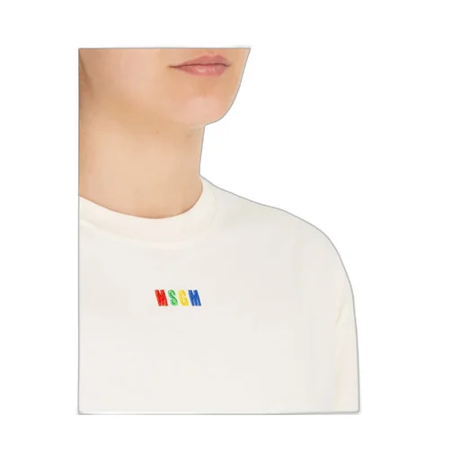 Logo Embroidered Crewneck T-Shirt