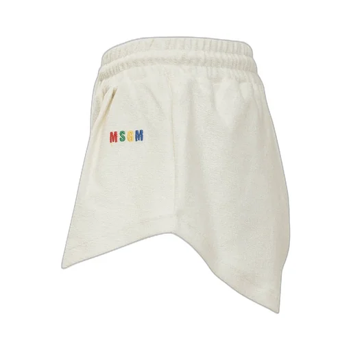 Logo Embroidered Drawstring Shorts