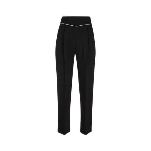 Embellished Trim Tailored Trousers