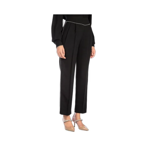 Embellished Trim Tailored Trousers