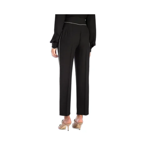 Embellished Trim Tailored Trousers