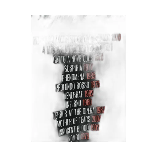 X Dario Argento Quote Print Sweatshirt