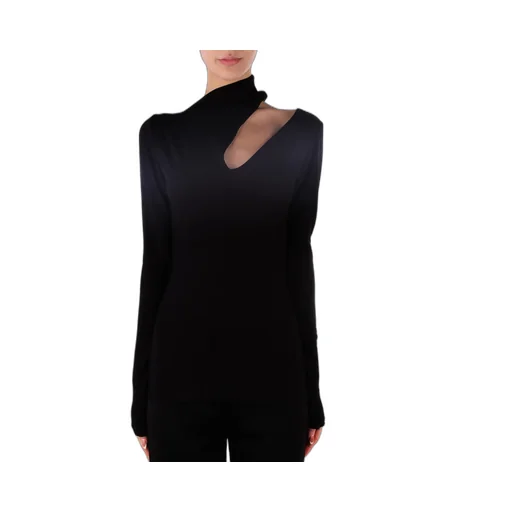 Bambina Long Sleeved Cut-Out Detailed Blouse