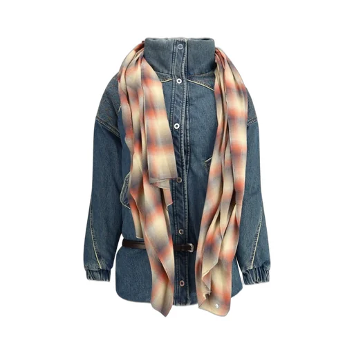 Amy Quilted Denim Jacket