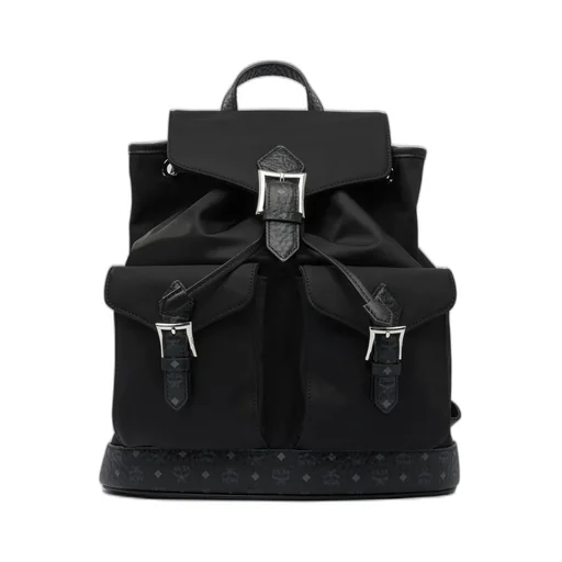 Pocket-Detailed Drawstring Backpack