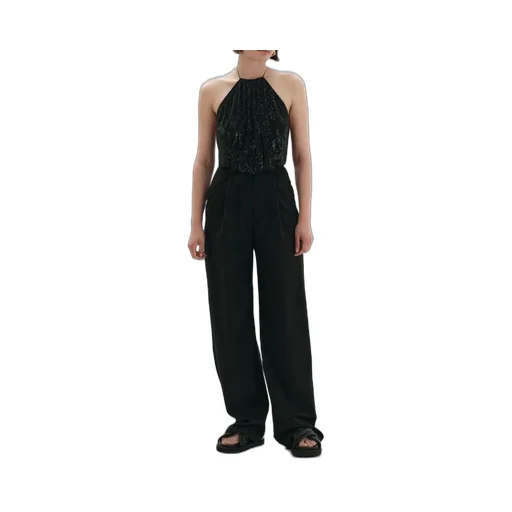 Embellished Halterneck Cropped Top